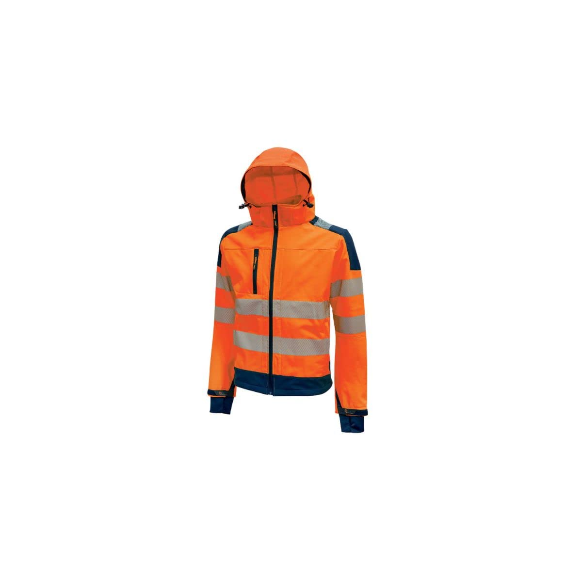 Giacca altavisibilita soft shell 4 stagioni miky arancione fluo tg.xxl