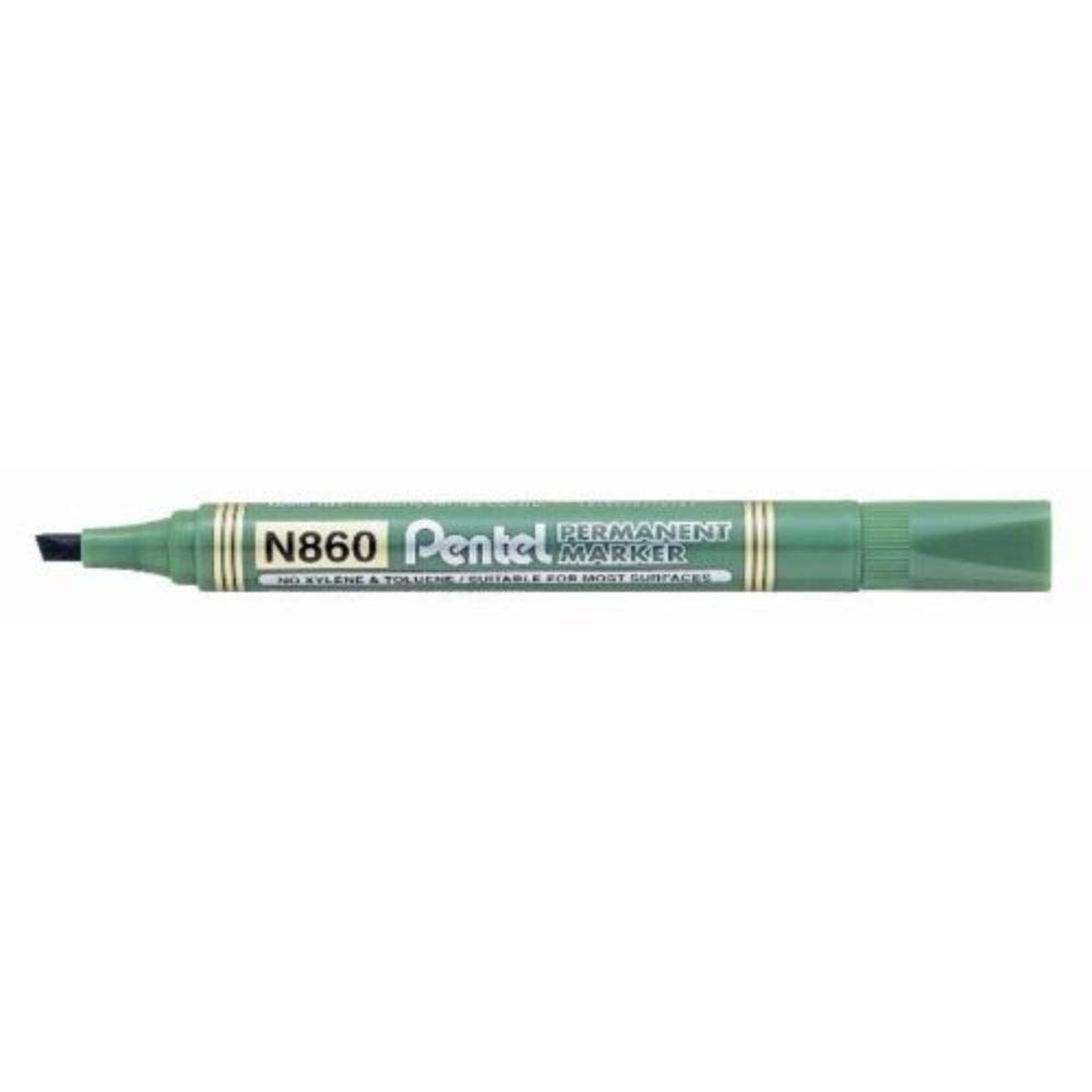 Marker Pentel n860 punta scalpello verde