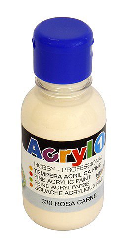 Tempera Primo acrilica 125 ml rosa carne 330