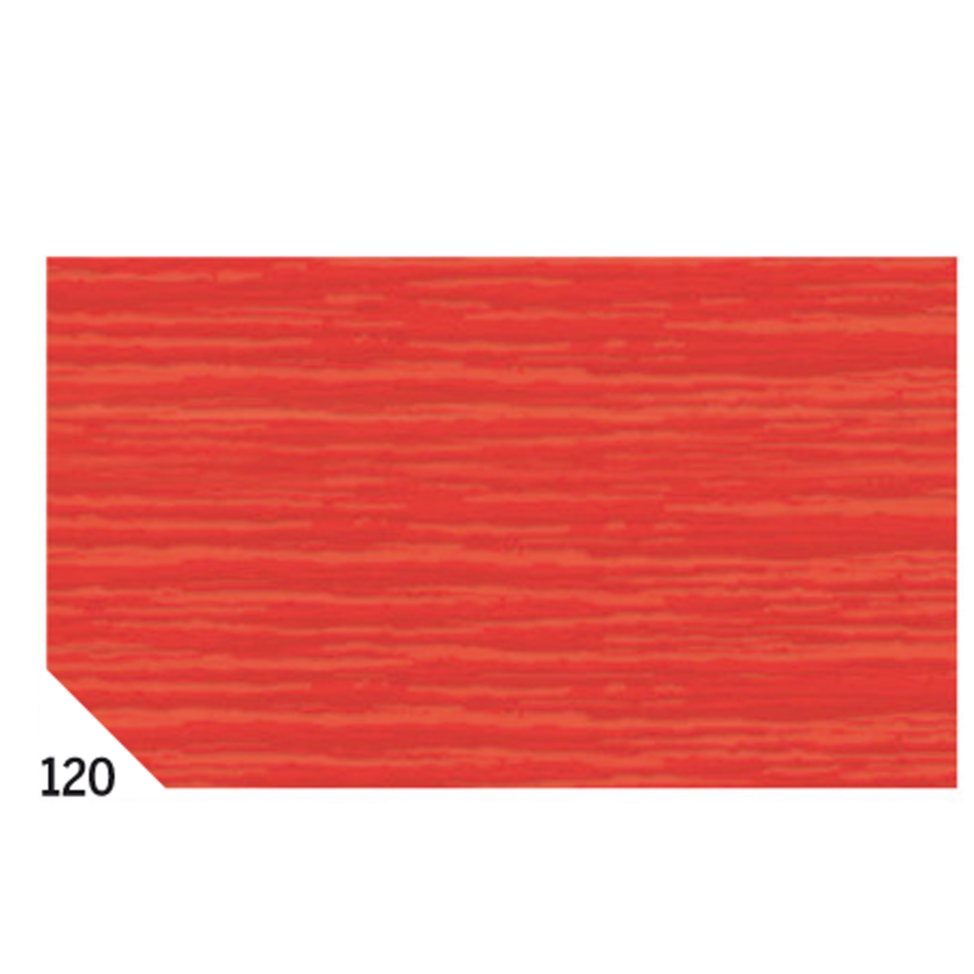 Rotolo carta crespa Rex mt.0,5 x 2,5 gr.60 rosso 120