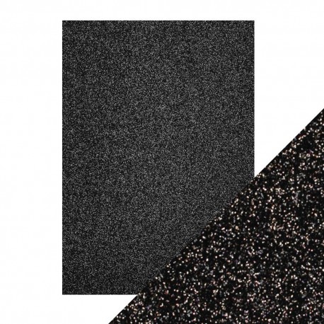 Carta glitter 23x33 gr.220 fg.5 col nero