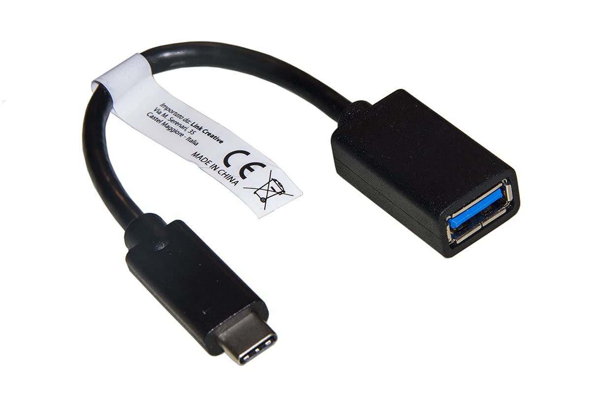 Adattatore usb-c maschio - usb 3.0 femmina lunghezza cm 15