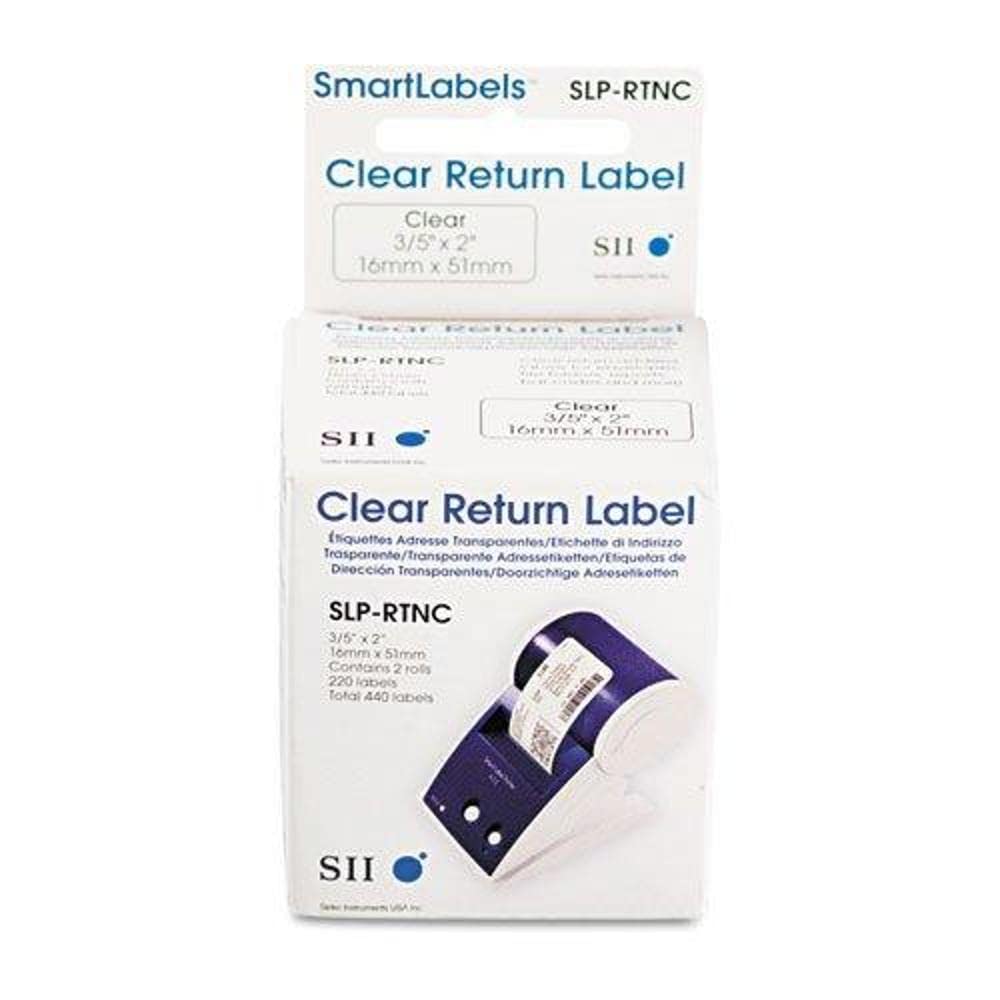 SLP-RTNC CLEAR LABEL 16X51MM