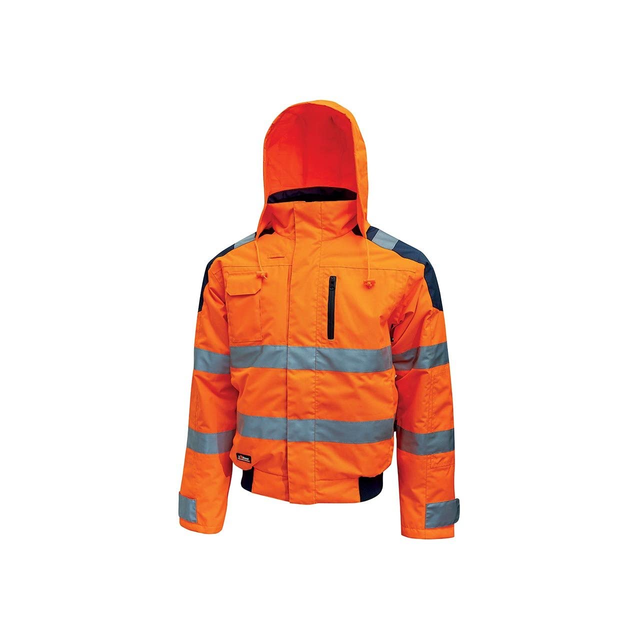 Giacca bomber alta visibilita best arancione fluo tg.m