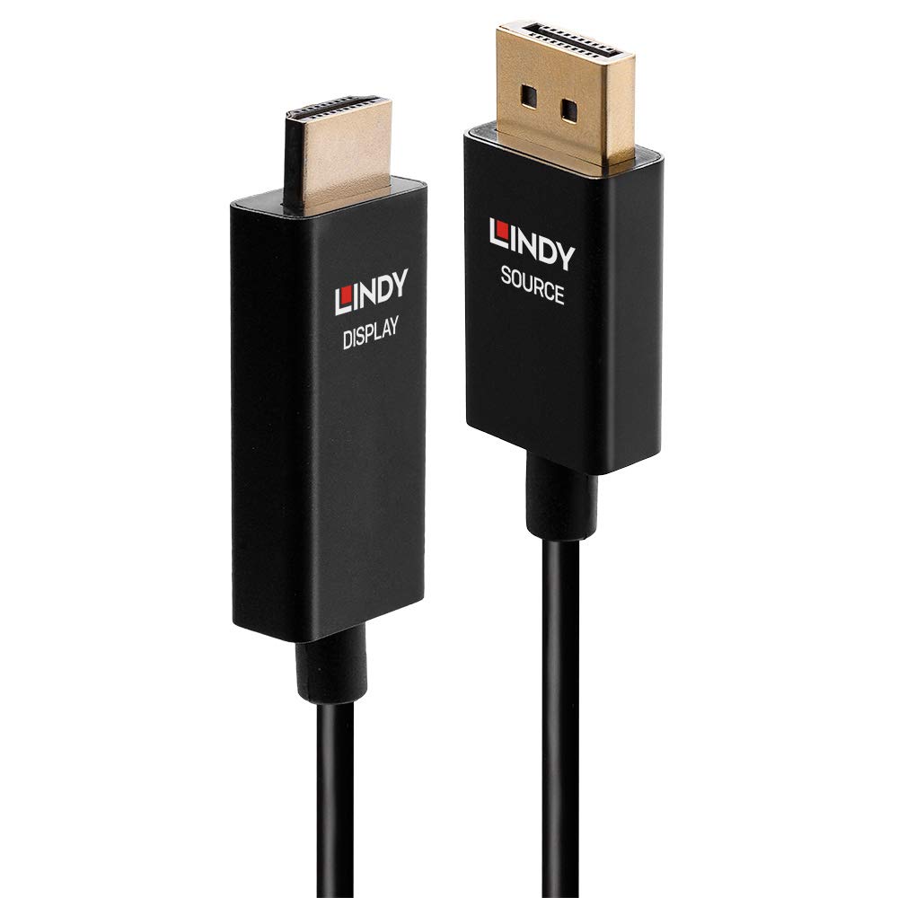 CAVO DISPLAYPORT A HDMI ATTIVO 2M