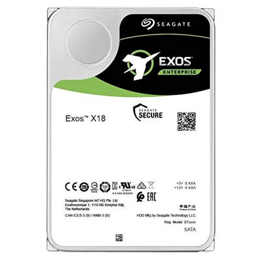 EXOS X18 16TB SATA SED