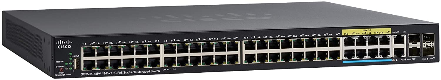 48-PORT 5G POE STACKABLE