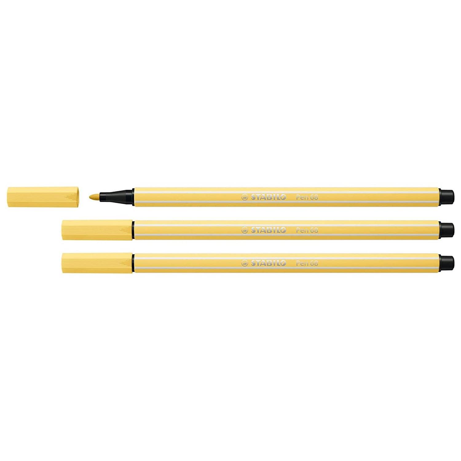 Penna Stabilo Pen 68 light yellow 23