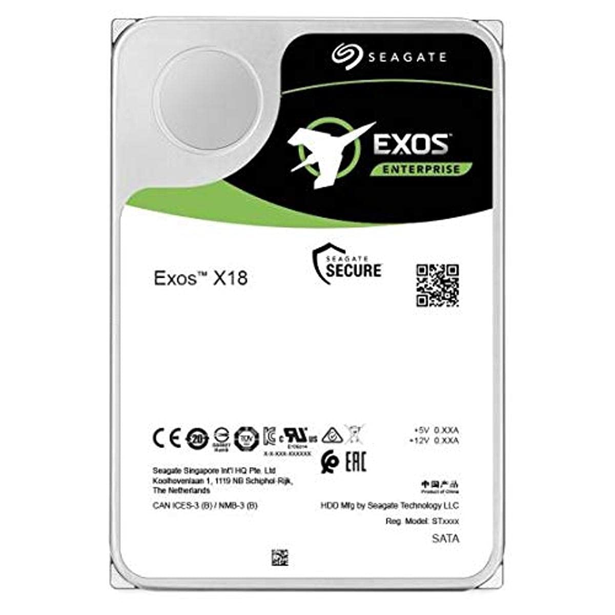 EXOS X18 16TB SAS SED