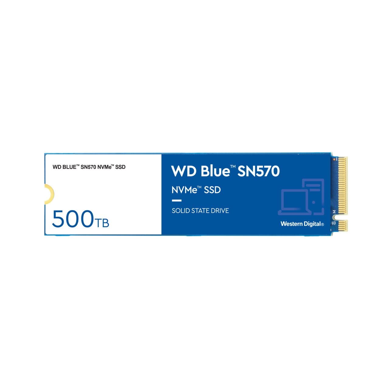 WD BLUE SN570 NVME SSD 500GB