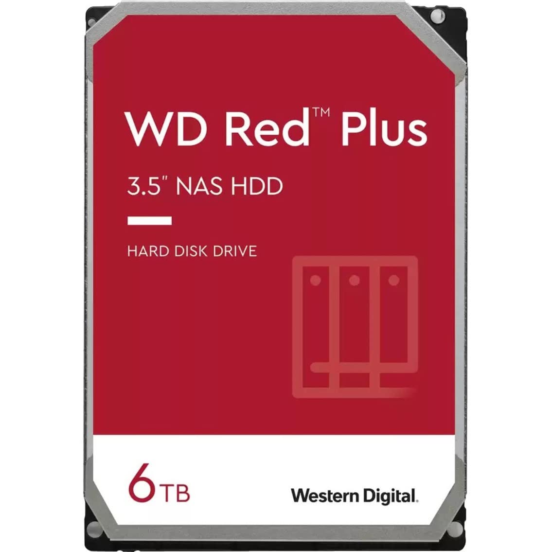 6TB RED PLUS 256MB CMR 3.5IN