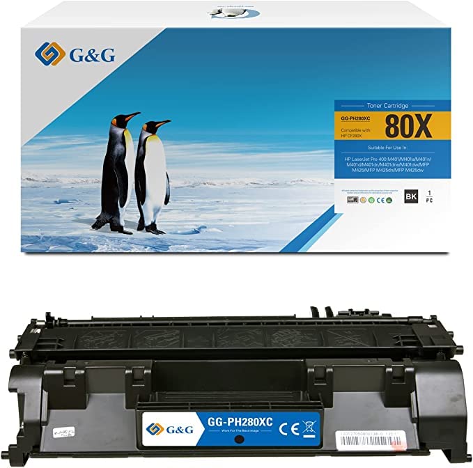 GG - Toner compatibile per Hp LaserJet p2055d/p2055dn/p2055x  - Nero - 6.500 pag