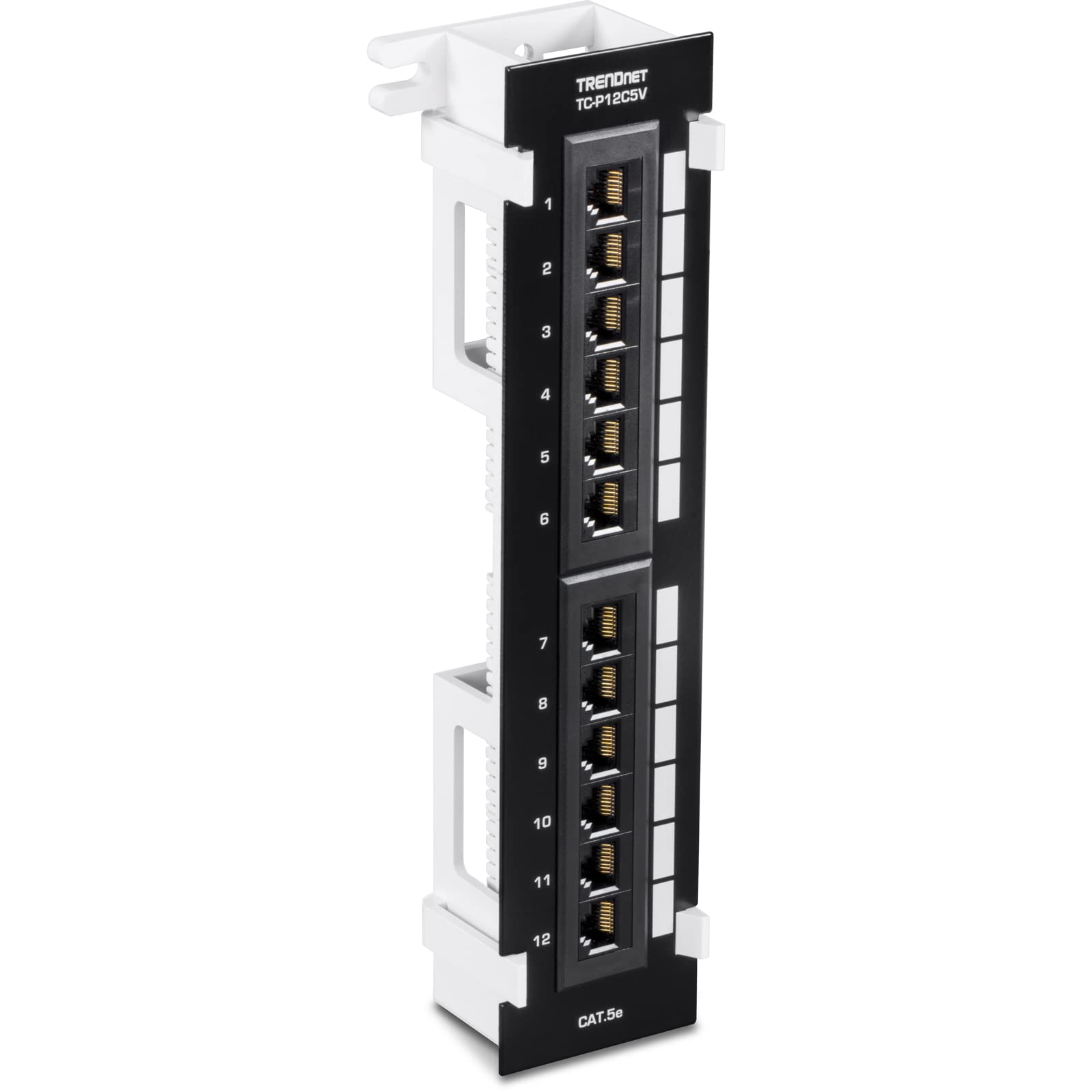 12-PORT CAT5E UNSHIELDED WALL M