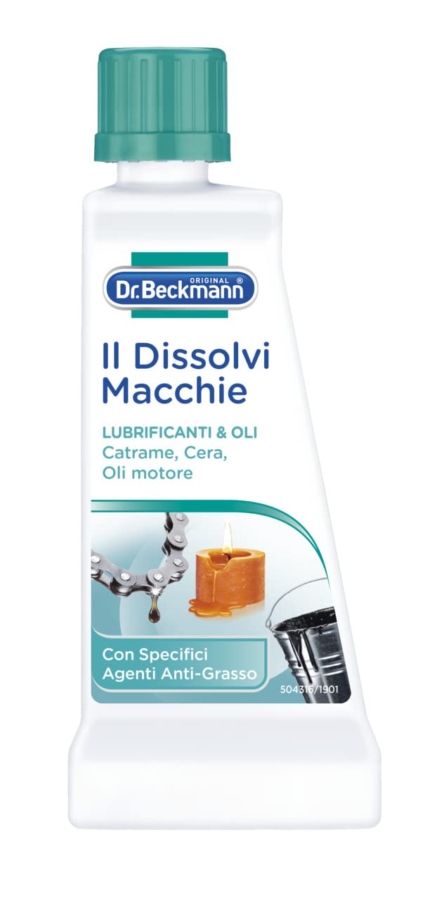 Dr.beckmann il dissolvi macchie lubrificanti/oli ml.50