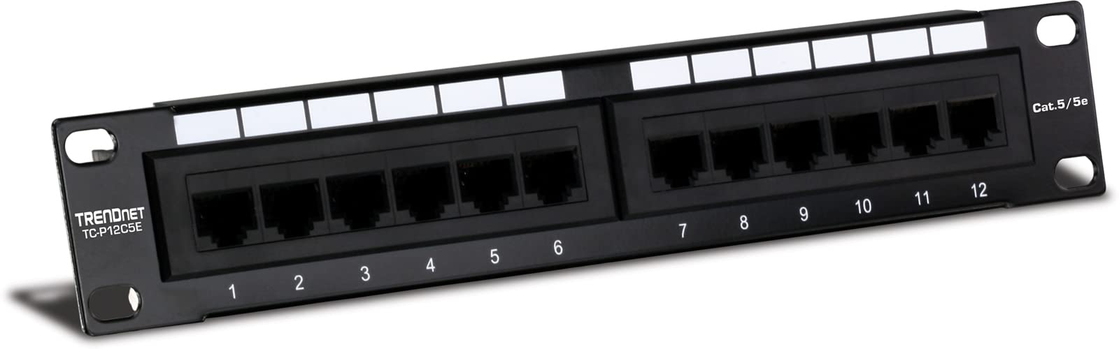 12-PORT CAT.5E UNSHIELDED