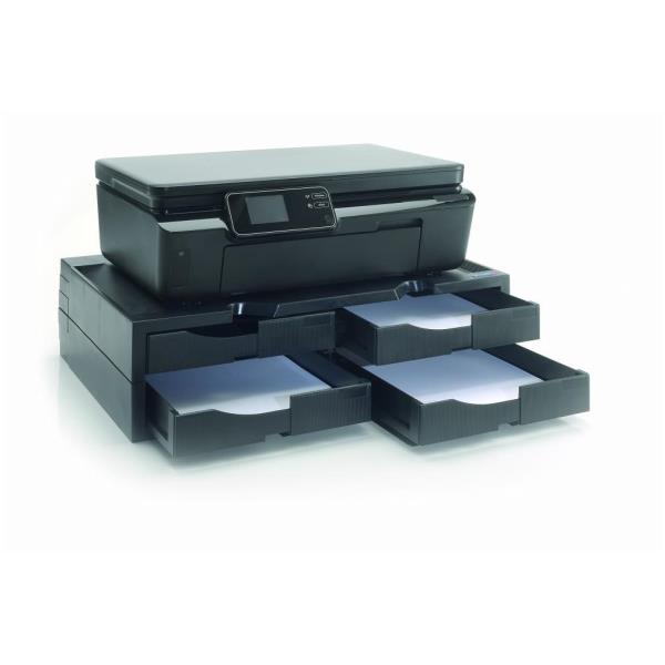 PRINTER ORGANIZER NERO 4 CASS