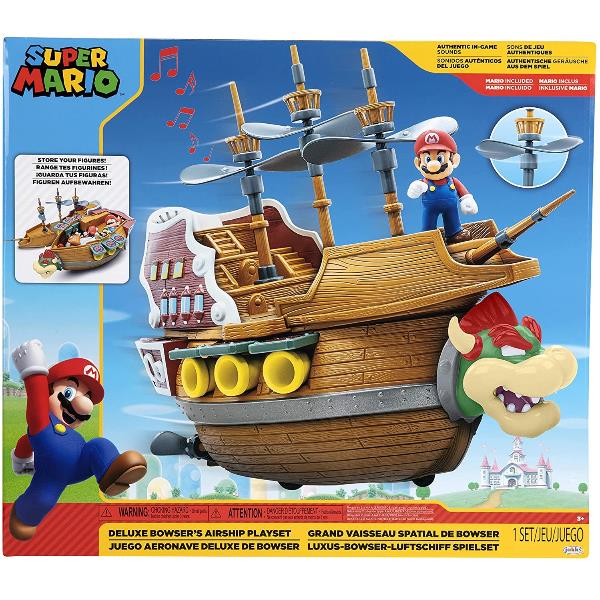 SM DLX BOWSER'S AIRSHIP PLAYSET