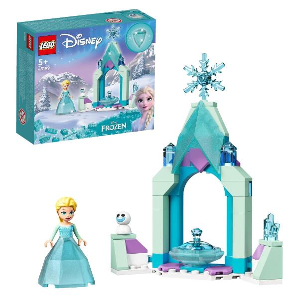 Lego princess il cortile del castello di elsa 43199