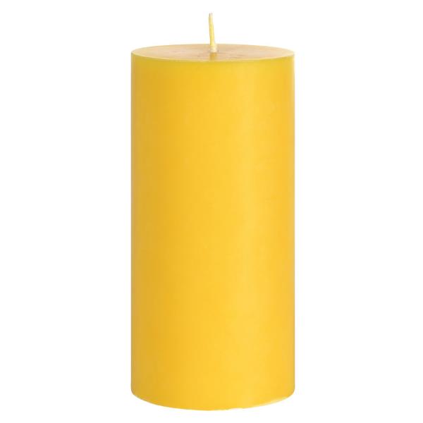 CANDELE PILLAR 7X15 CM GIALLO