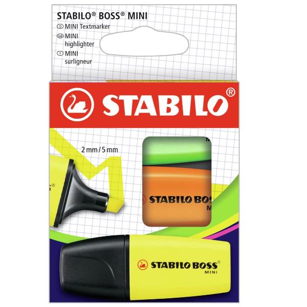 AST3 STABILO BOSS MINI GL/AC/VD