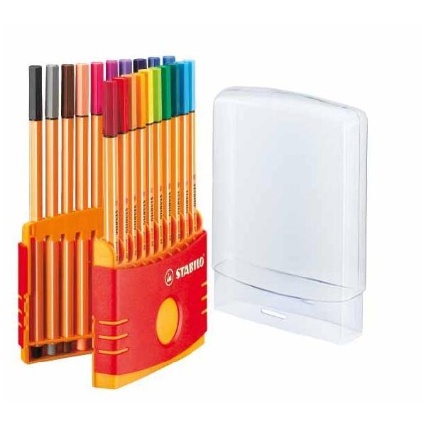 AST20 FINELINER POINT88 COLOR PAR