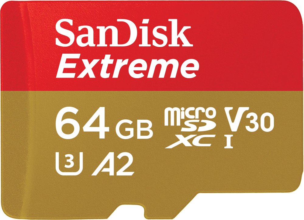 EXTREME MICROSDXC CARD 64 GB