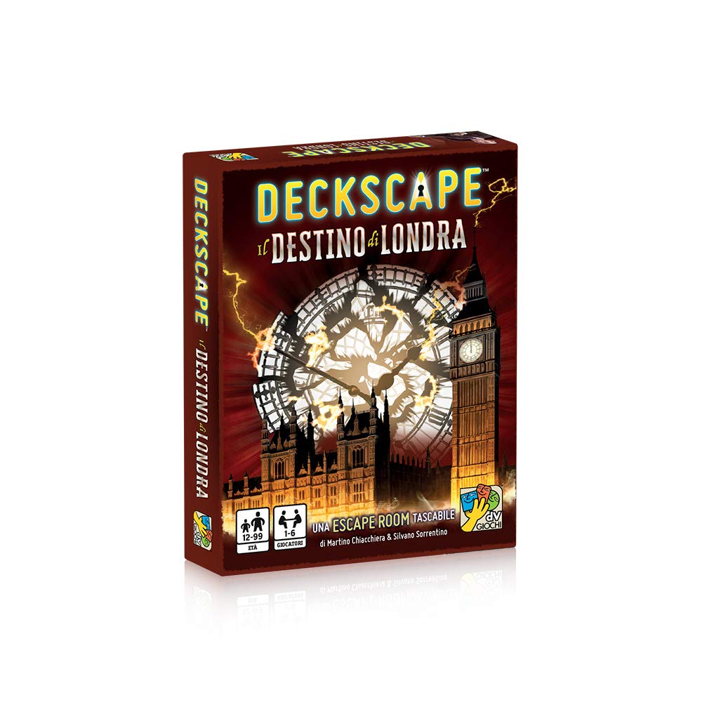 Gioco in scatola deckscape il destino di londra