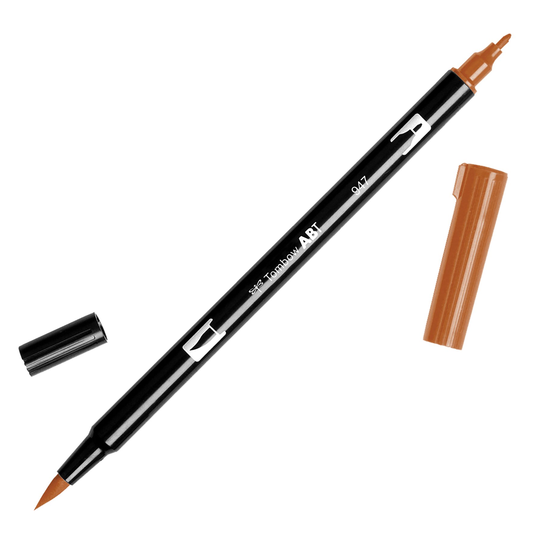 Penna Tombow dual brush burnt siena - 947