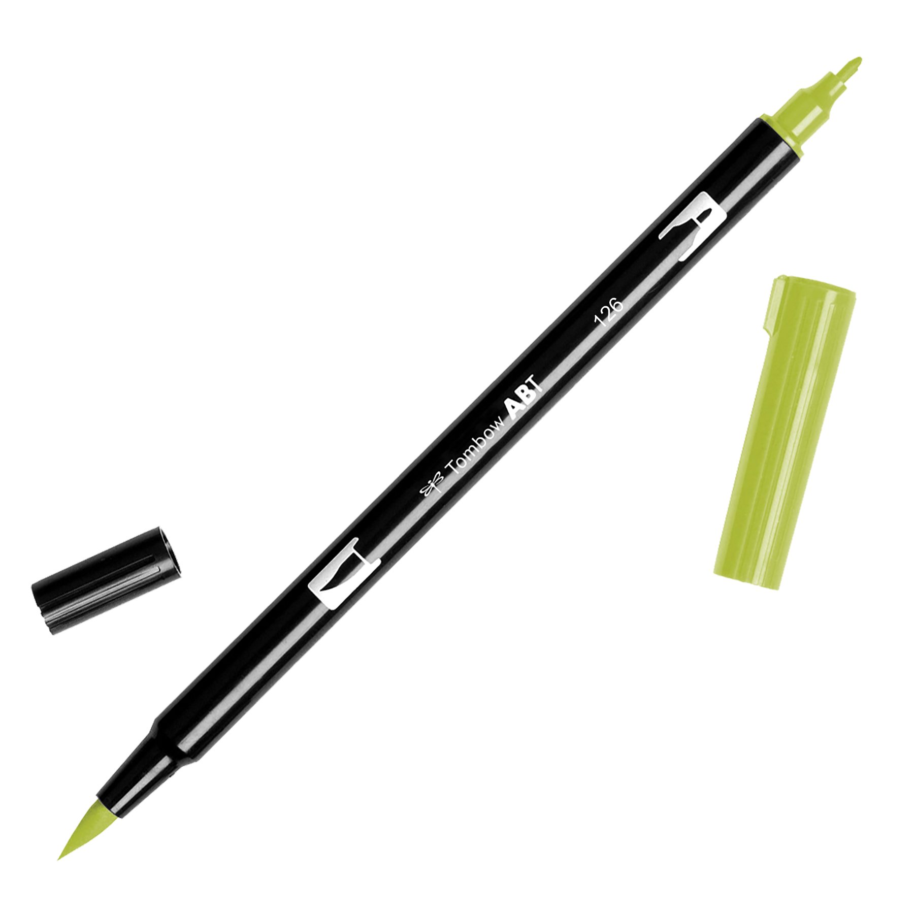 Penna Tombow dual brush light olive - 126