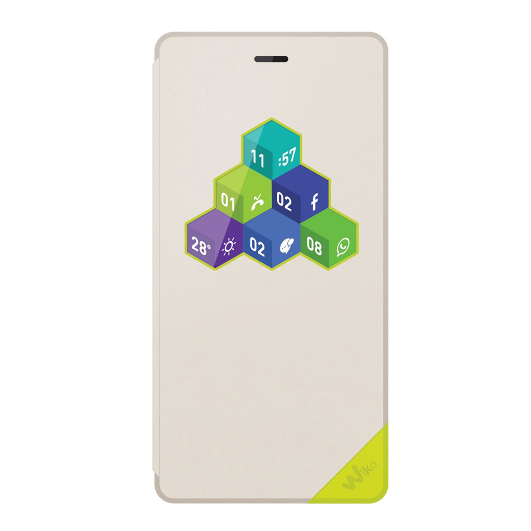 WIKO FOLIO WICUBE WHITE