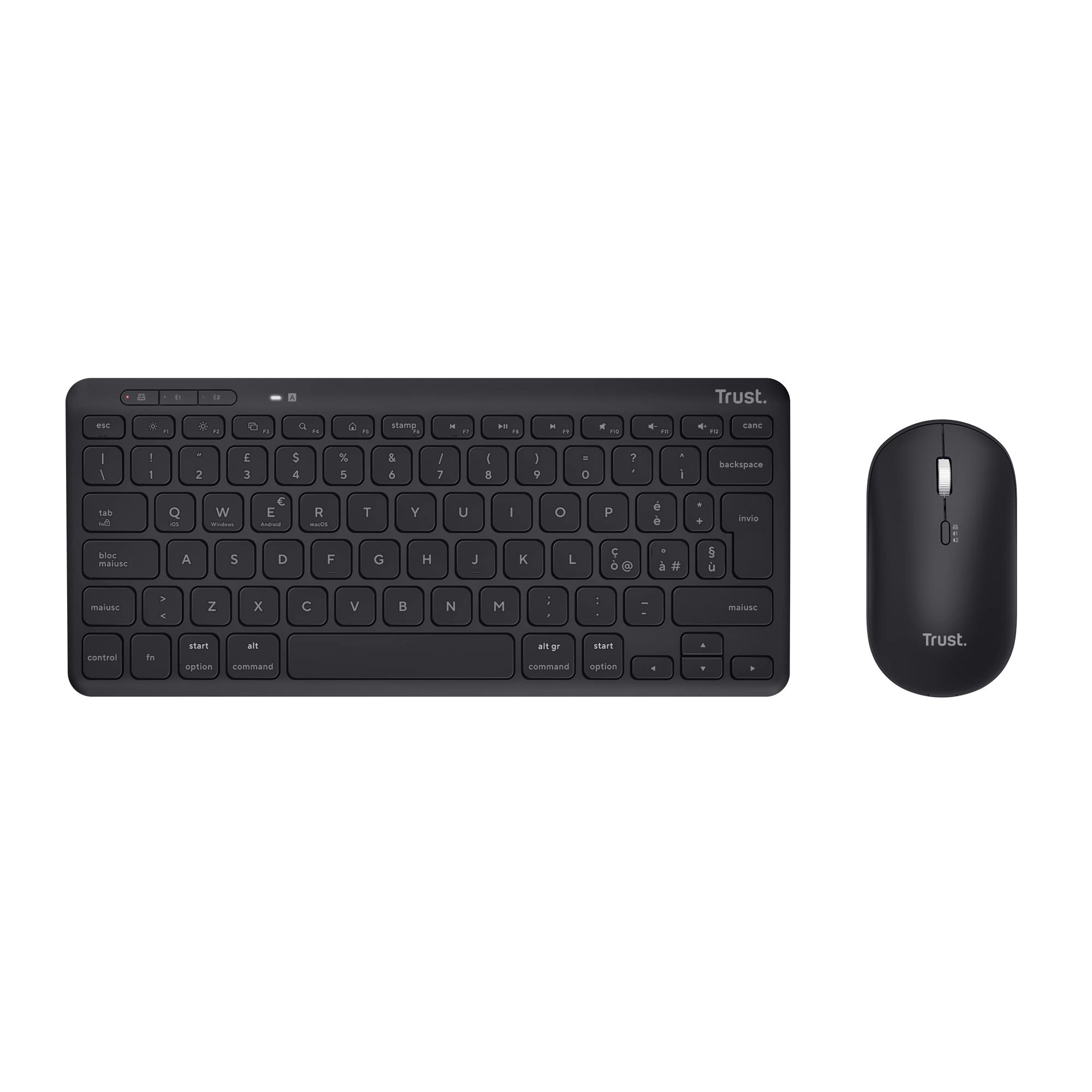 LYRA WL KEYBOARD & MOUSE IT BLACK