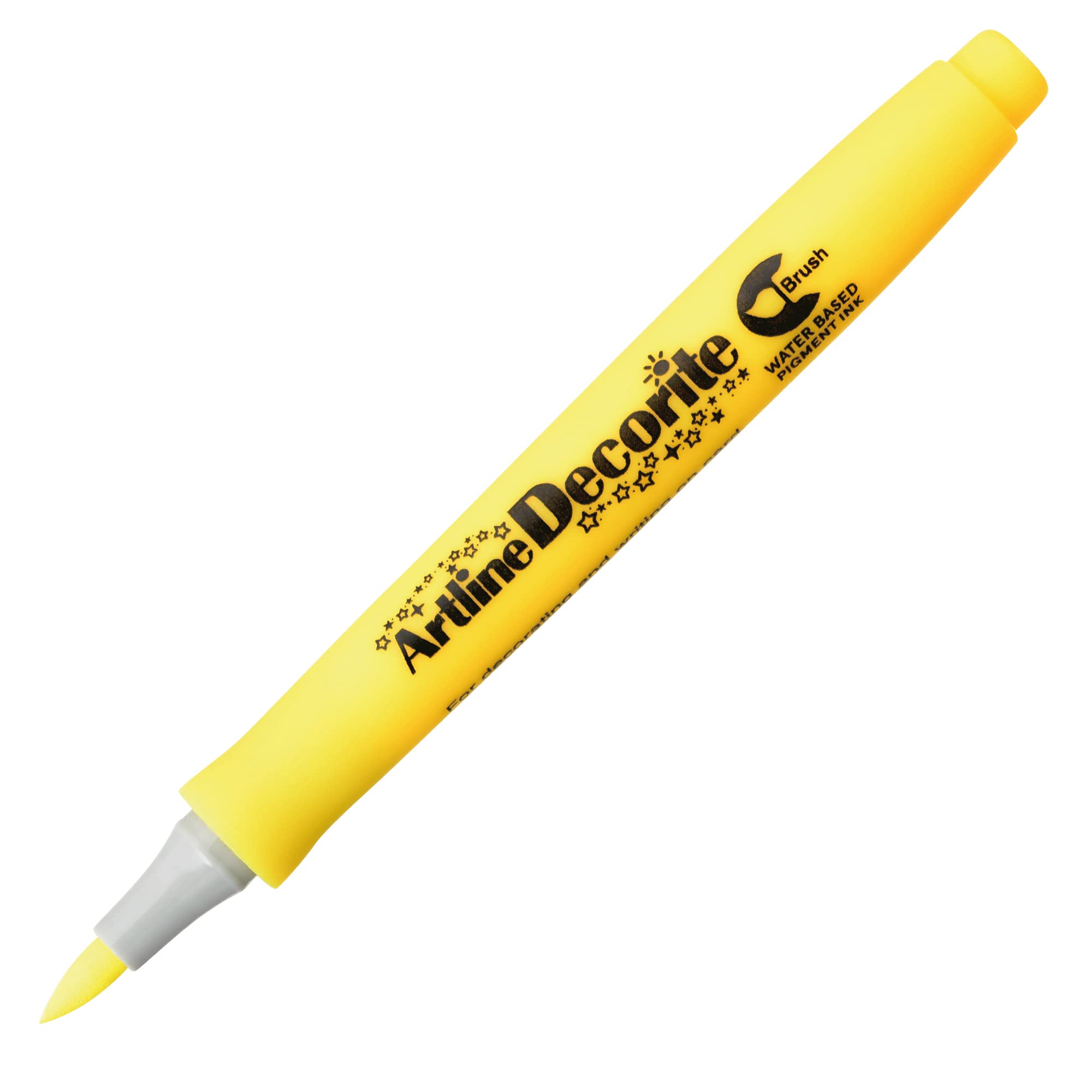 Marker decorite punta pennello giallo
