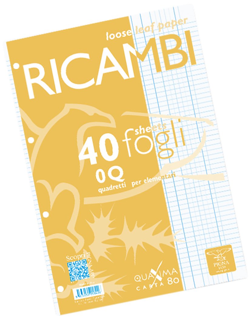 Ricambio quaxima bianco gr.80 fg.40 A4 q