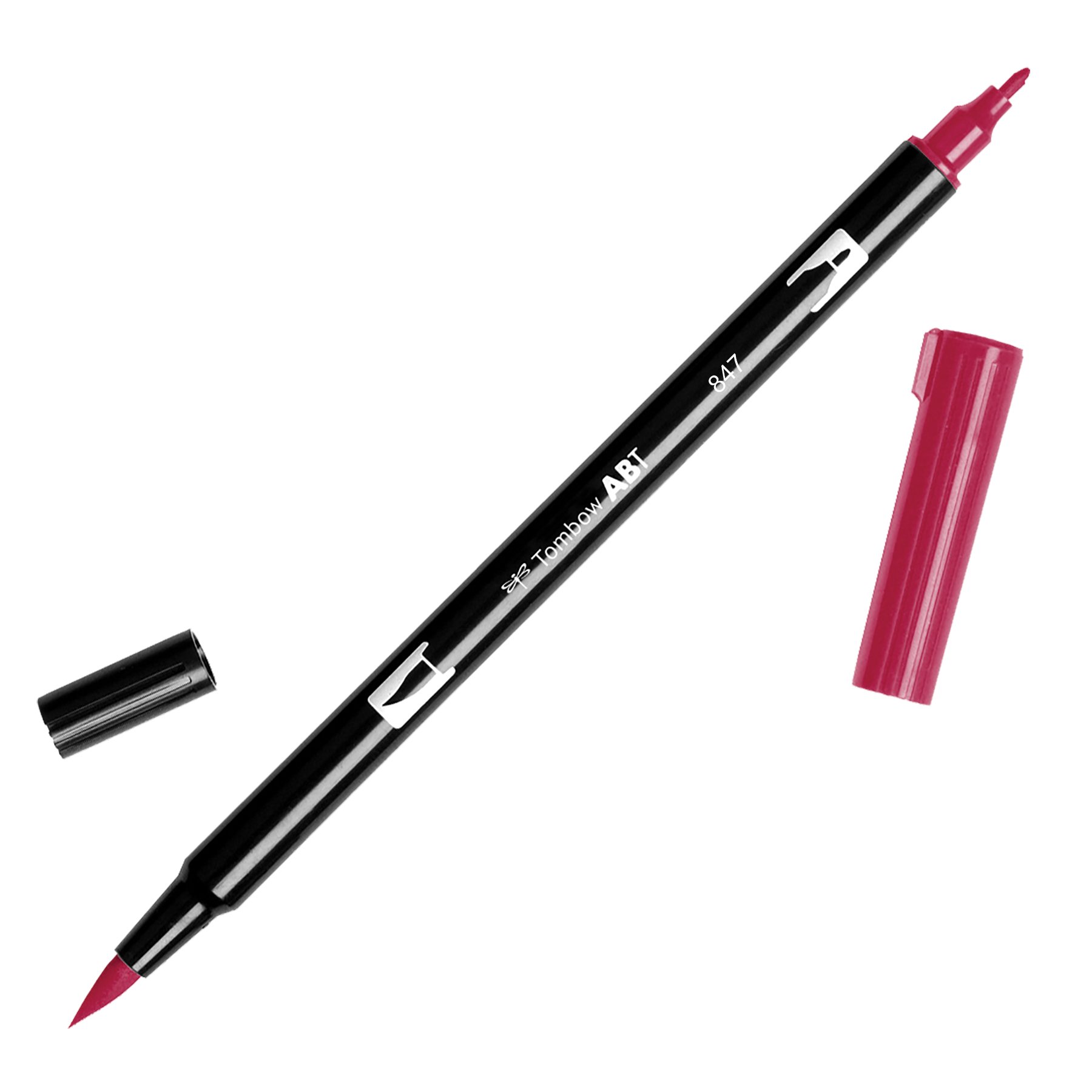 Penna Tombow dual brush crimson - 847