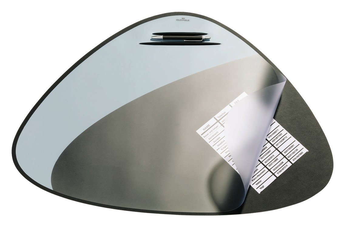 Durable DURAGLAS Tappeto per scrivania, 400 x 530 mm, Trasparente -  Sottomano