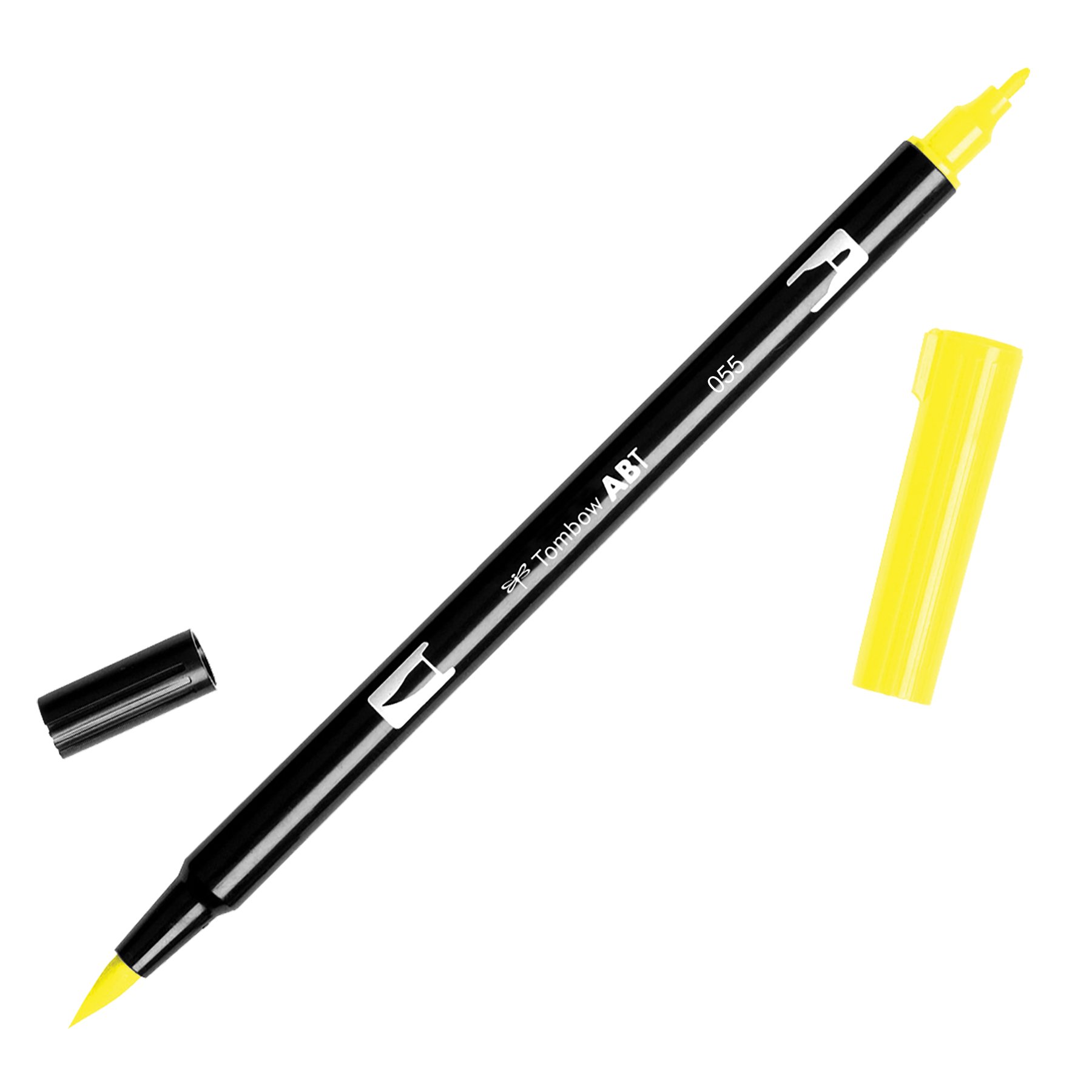 Penna Tombow dual brush process yellow - 055