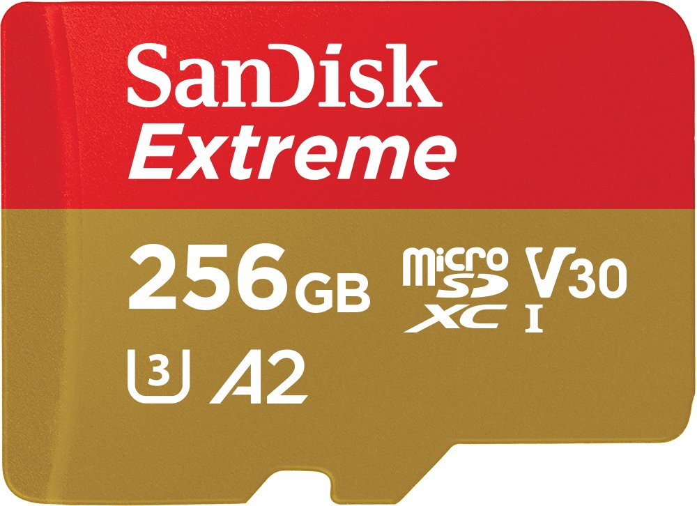 EXTREME MICROSDXC CARD 256 GB