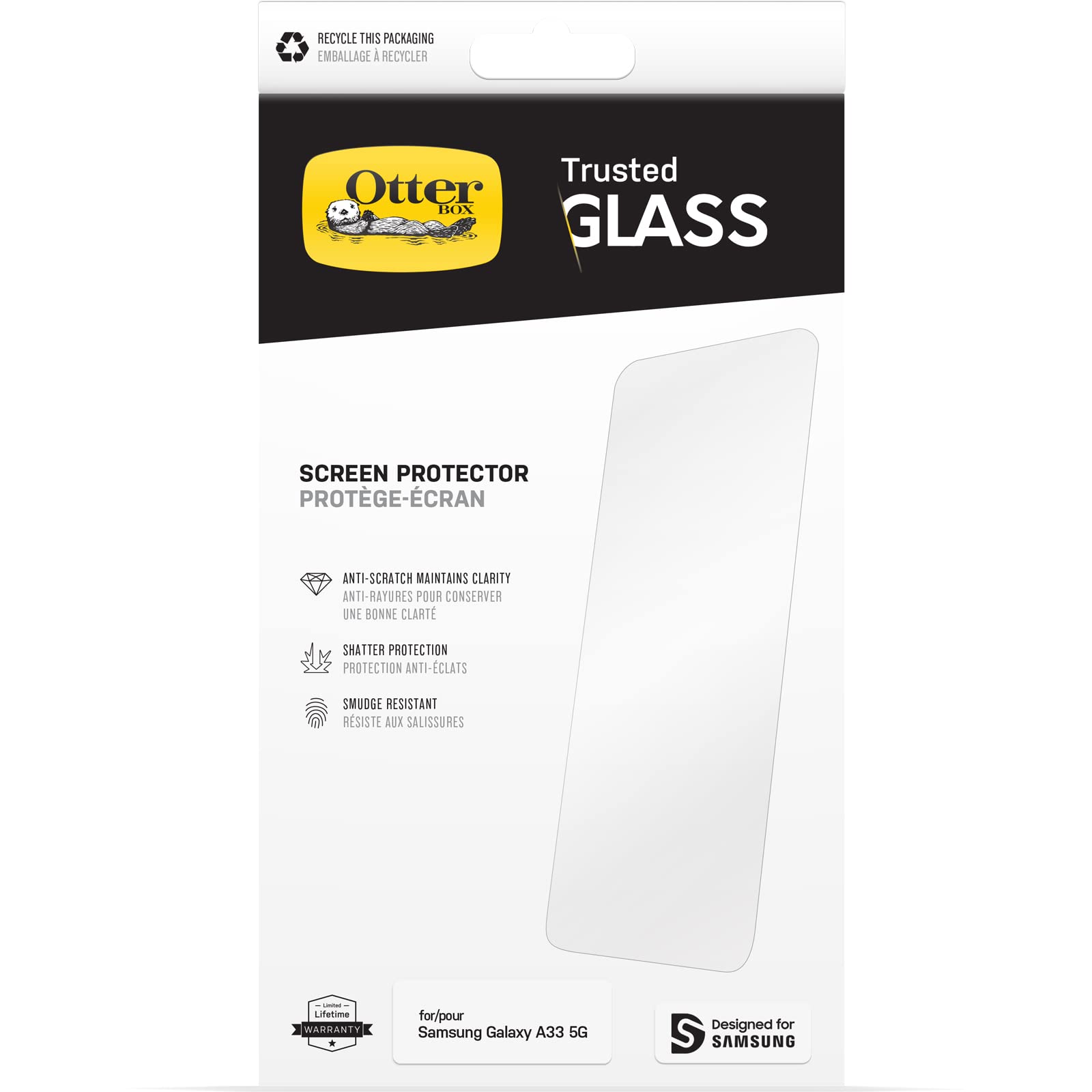 OTTERBOX TRUSTED GLASS SAMSUNG