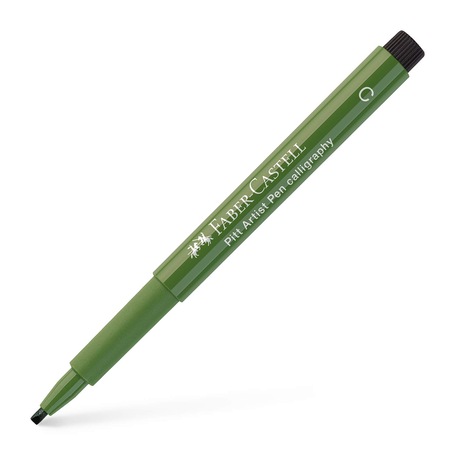 Artist Pen Faber calligrafico punta c col verde chromo