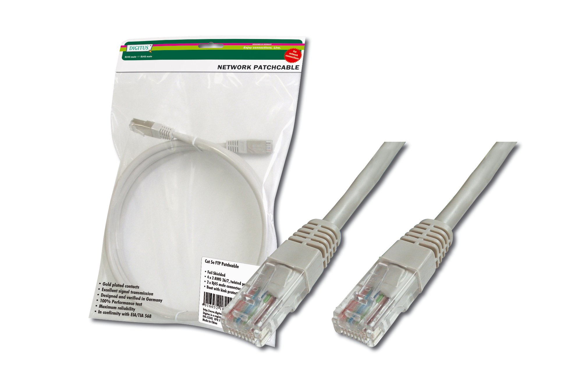 CAT 5E U/UTP PATCH CORD