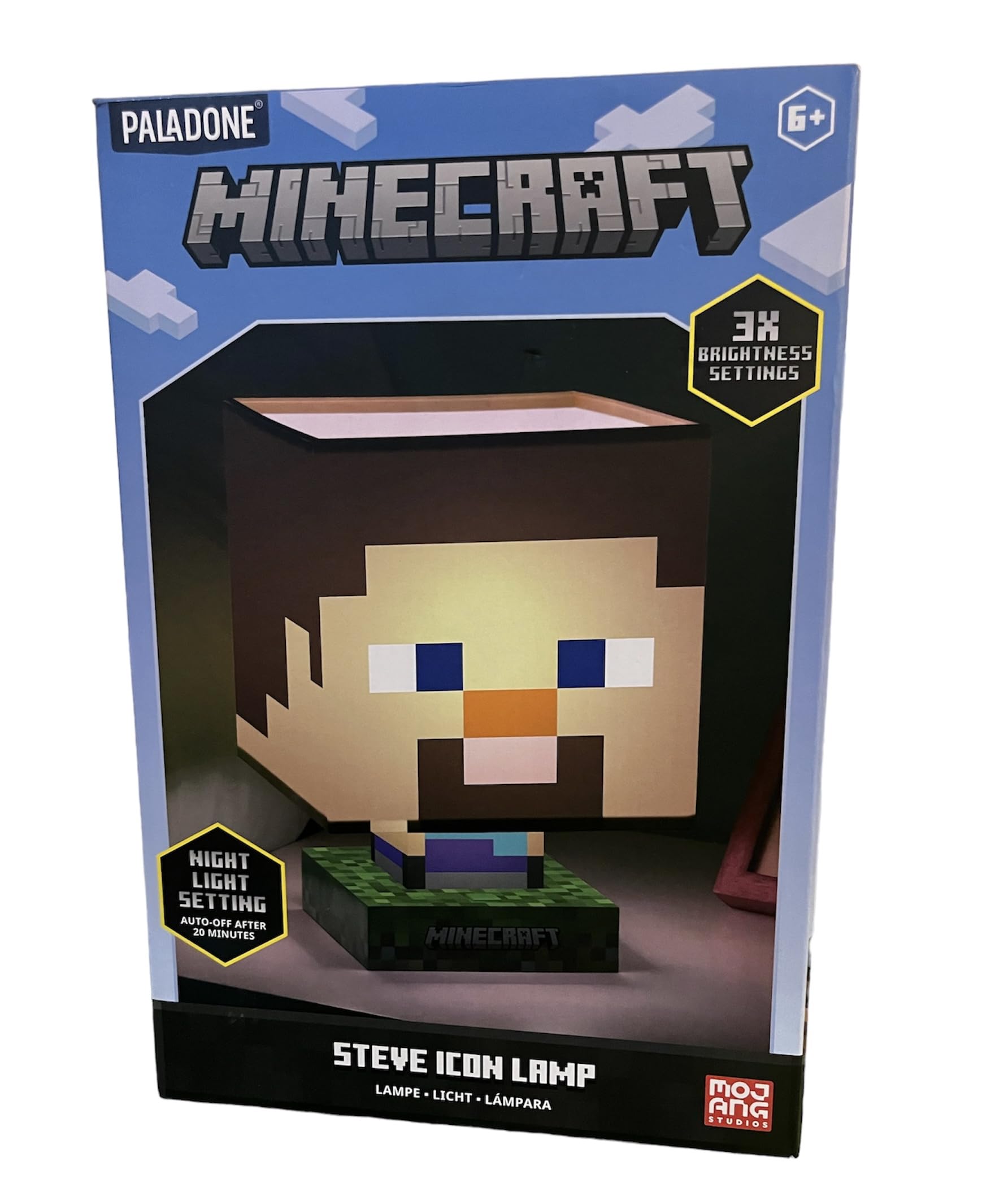 MINECRAFT STEVE ICON LAMP