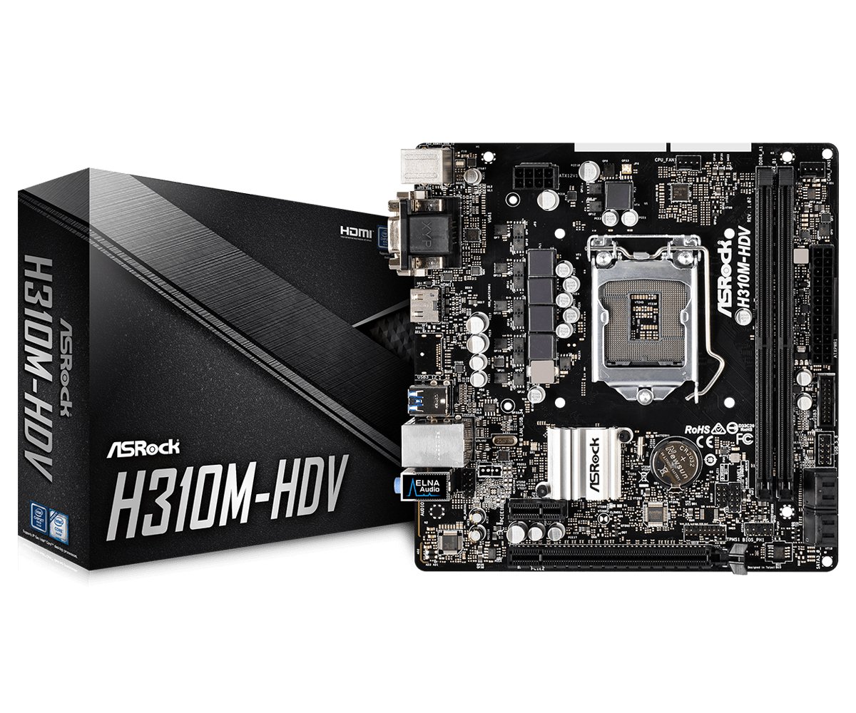 H310CM-HDV LGA1151 2 DDR4