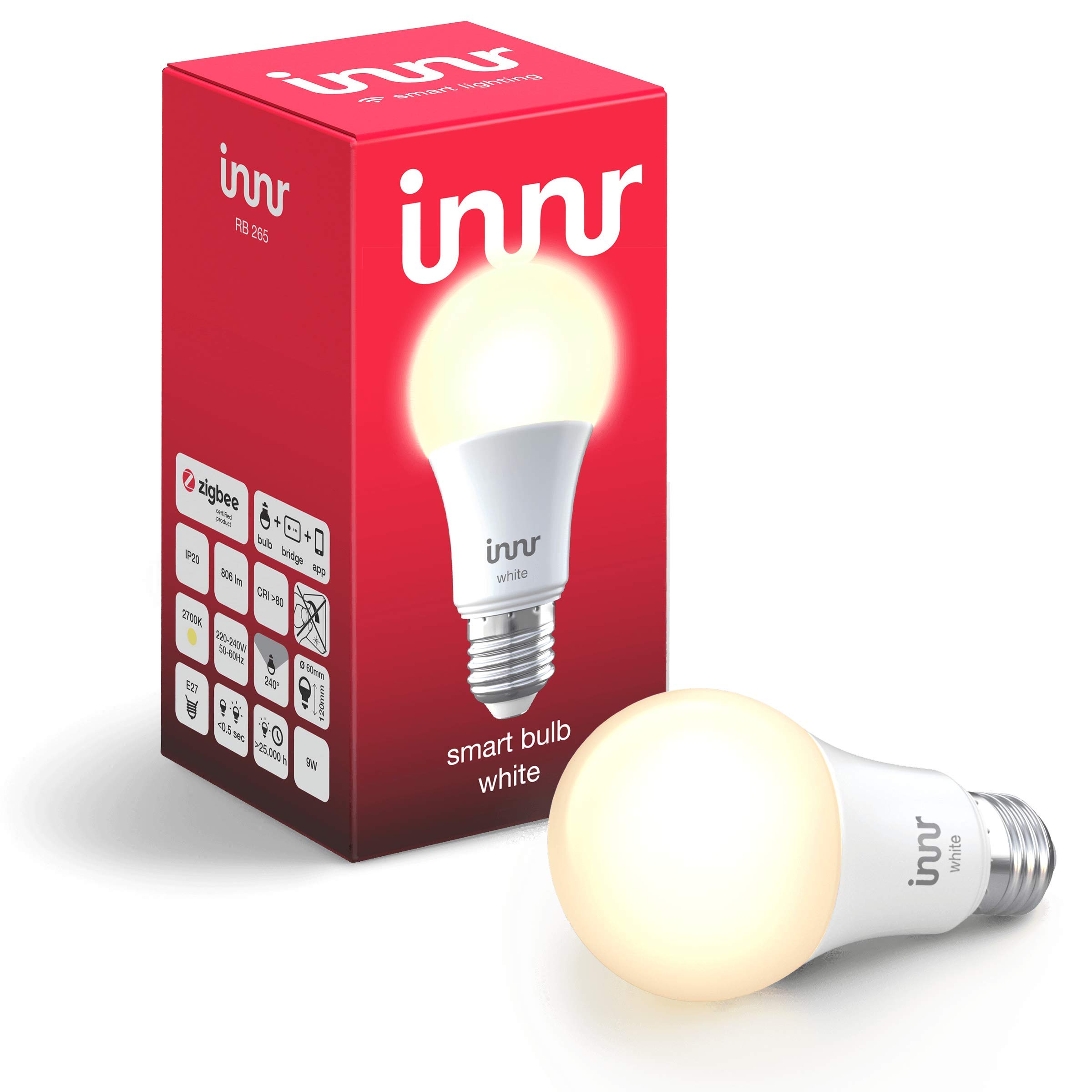 SMART BULB E27 WHITE 806LM