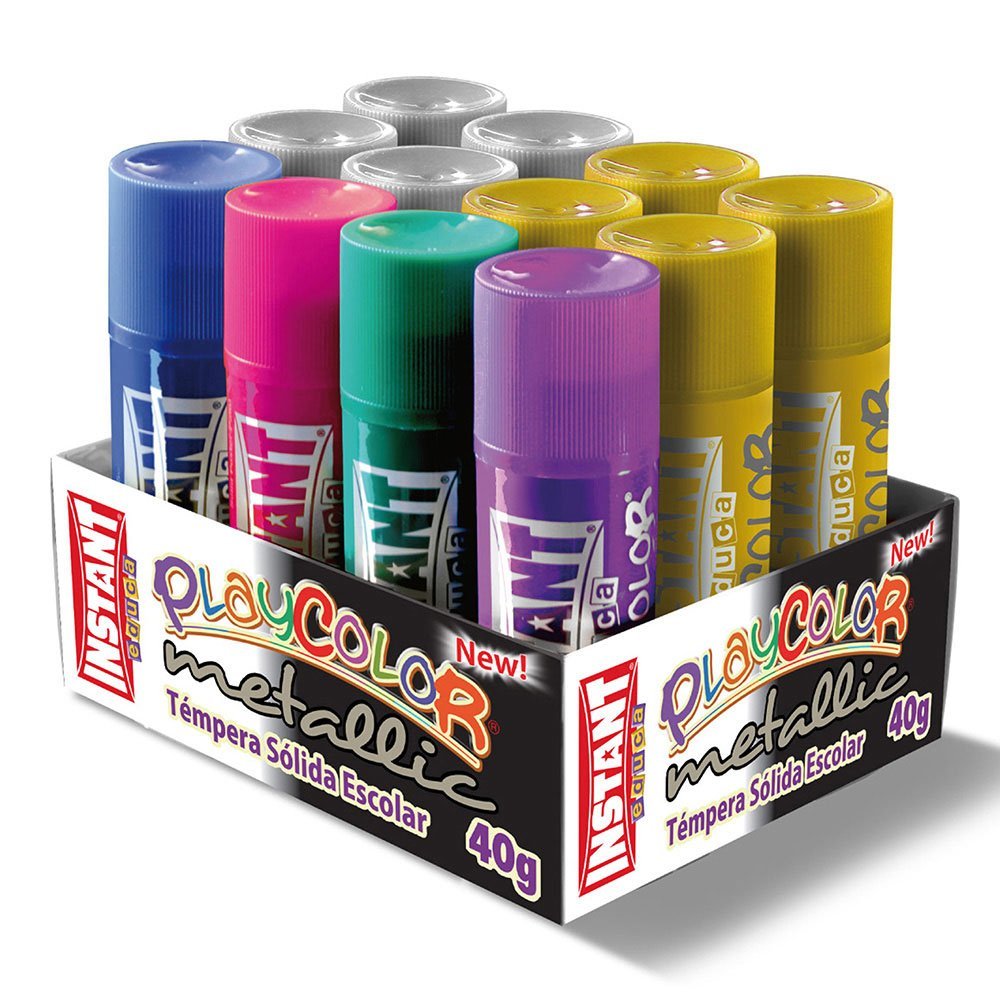 Tempera solida playcolor metallic mural pz.12 gr.40