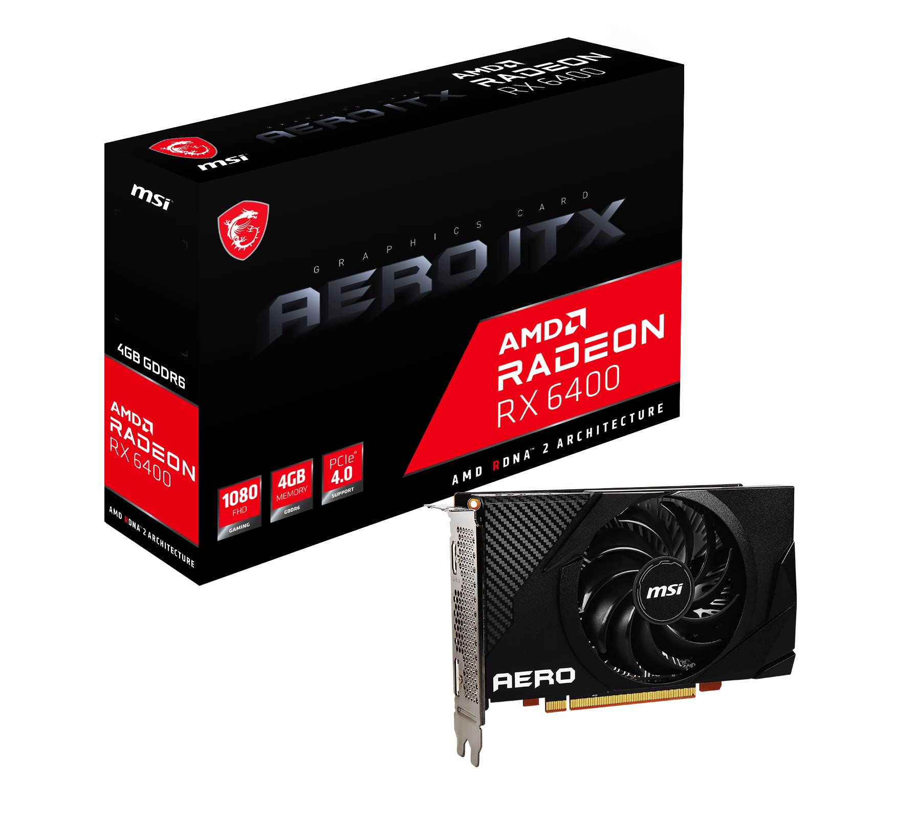 RADEON RX 6400 AERO ITX 4G