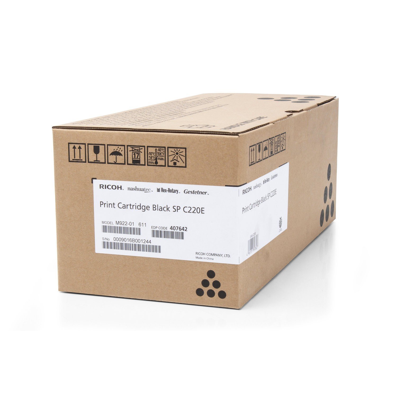 Toner laser Ricoh nero aficio k241/k