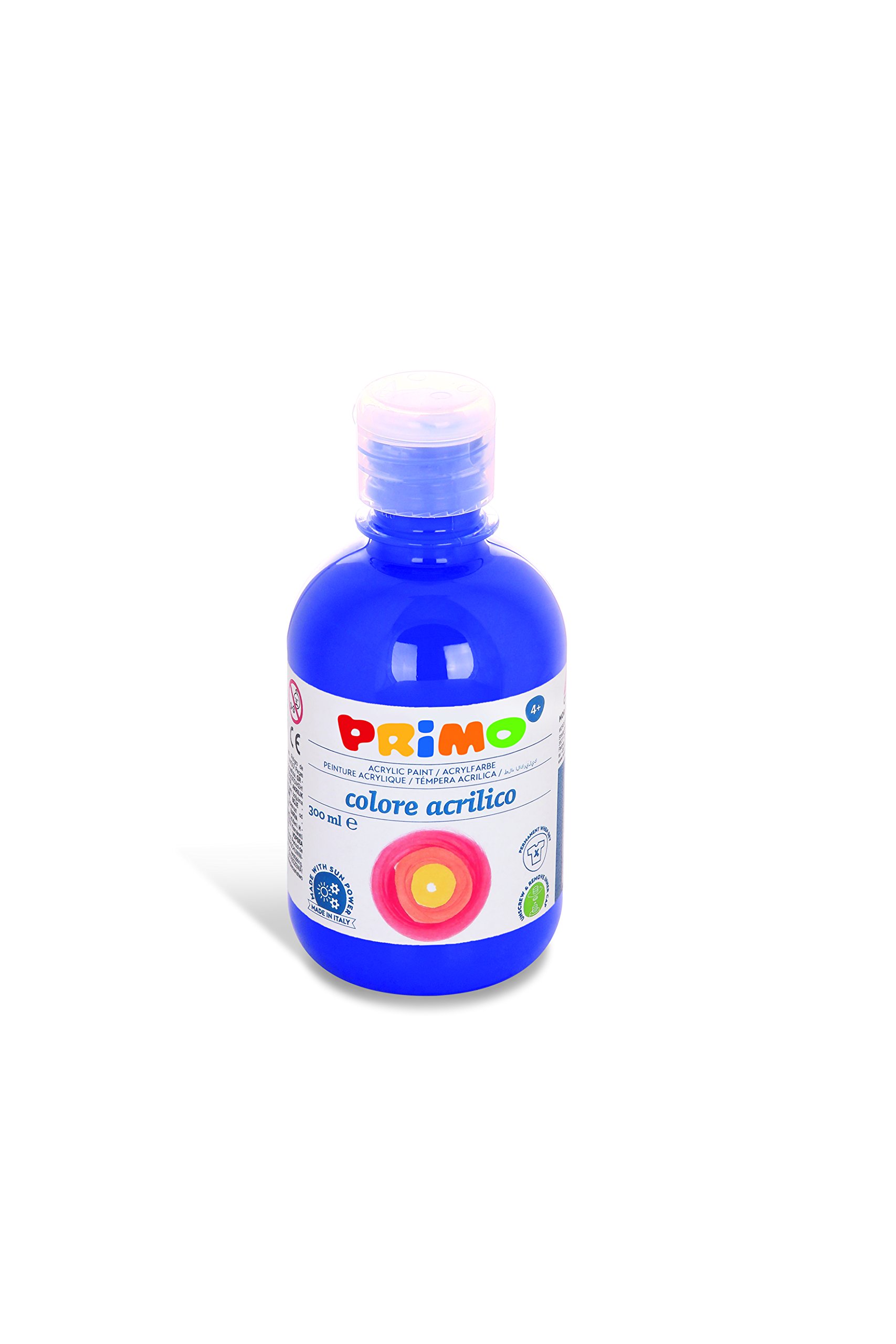 Tempera cmp acrilica con tappo dosatore 300 ml blu prussia