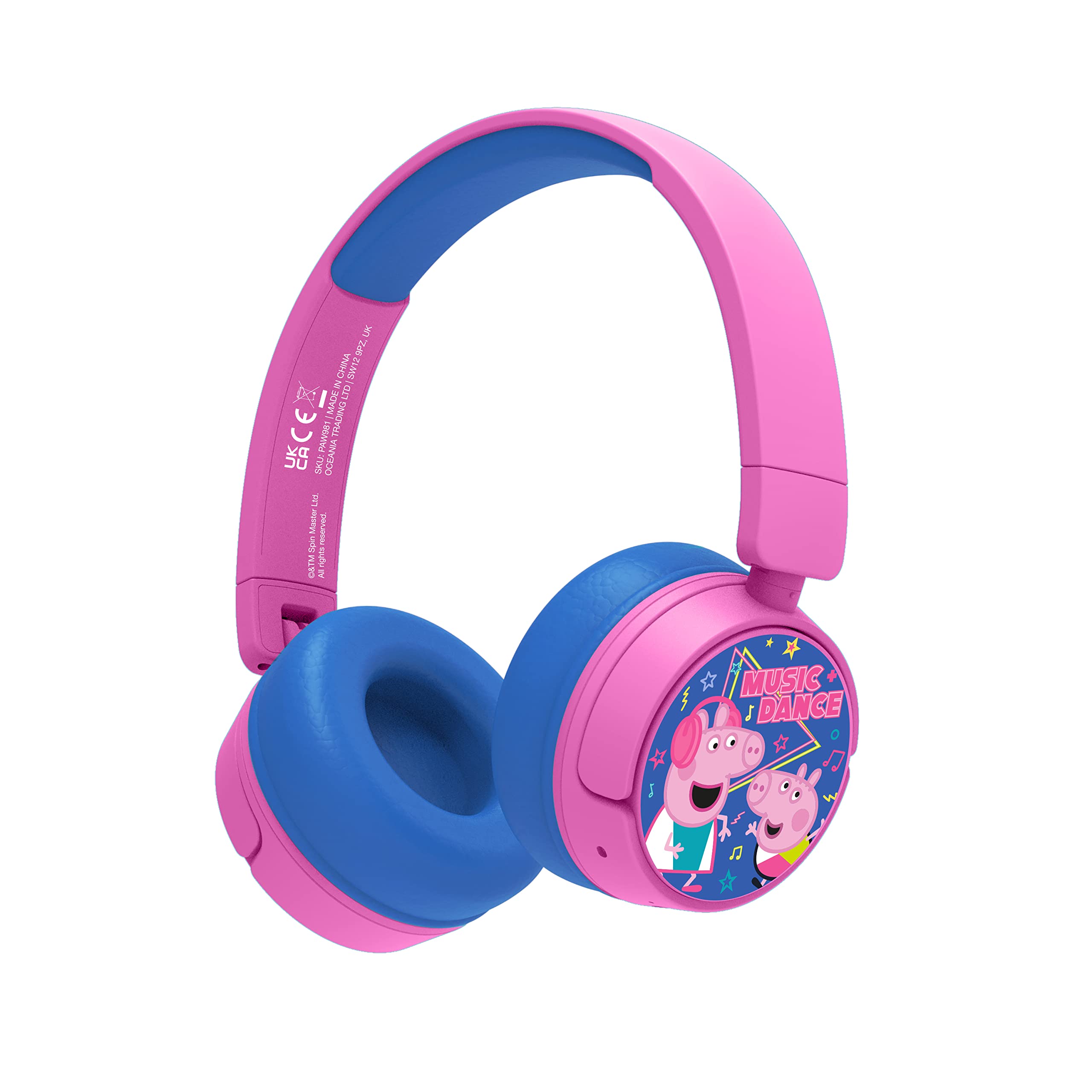 PEPPA PIG DANCE KIDS BT HEADPHONES