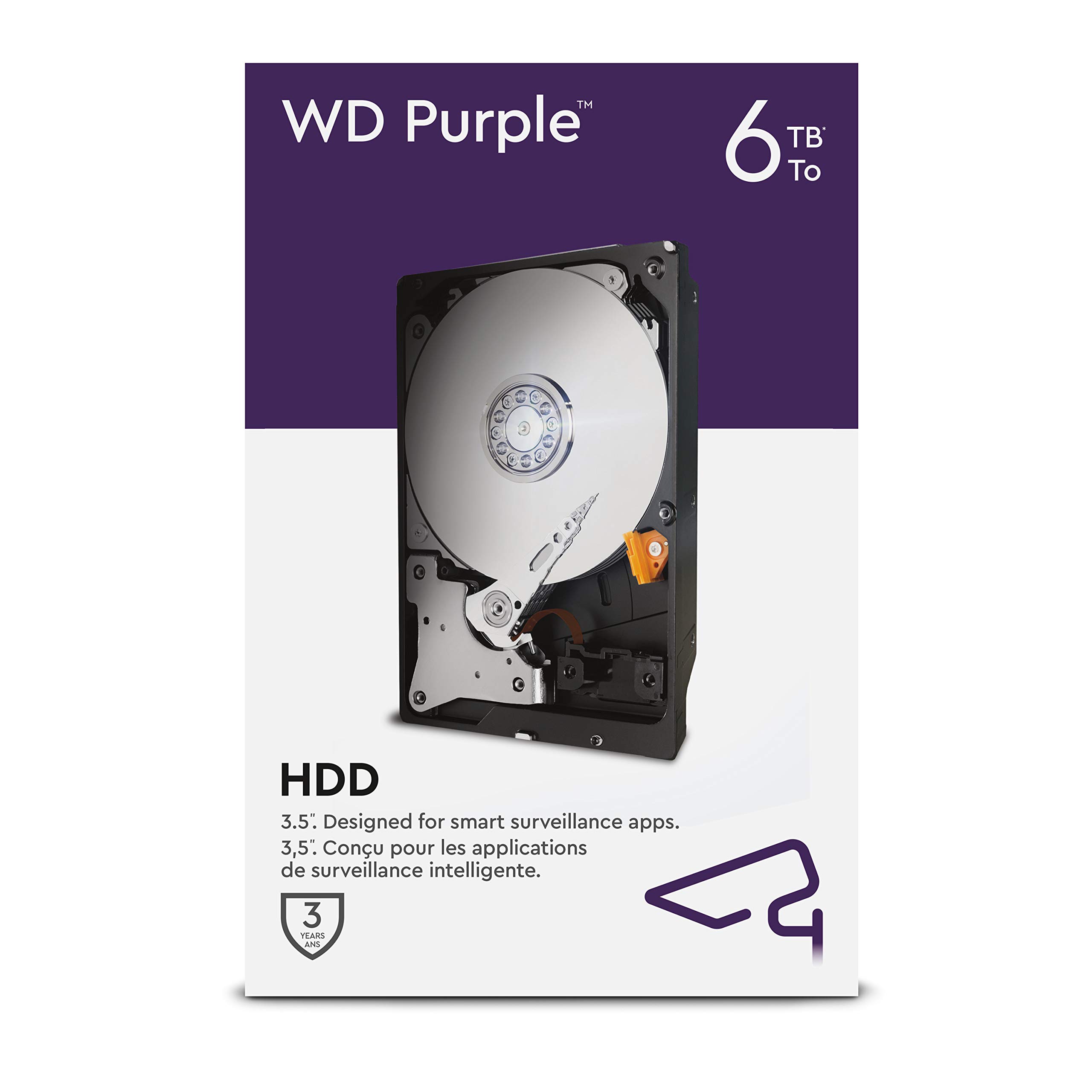 DESKTOP SURVEILLANCE PURPLE 6TB