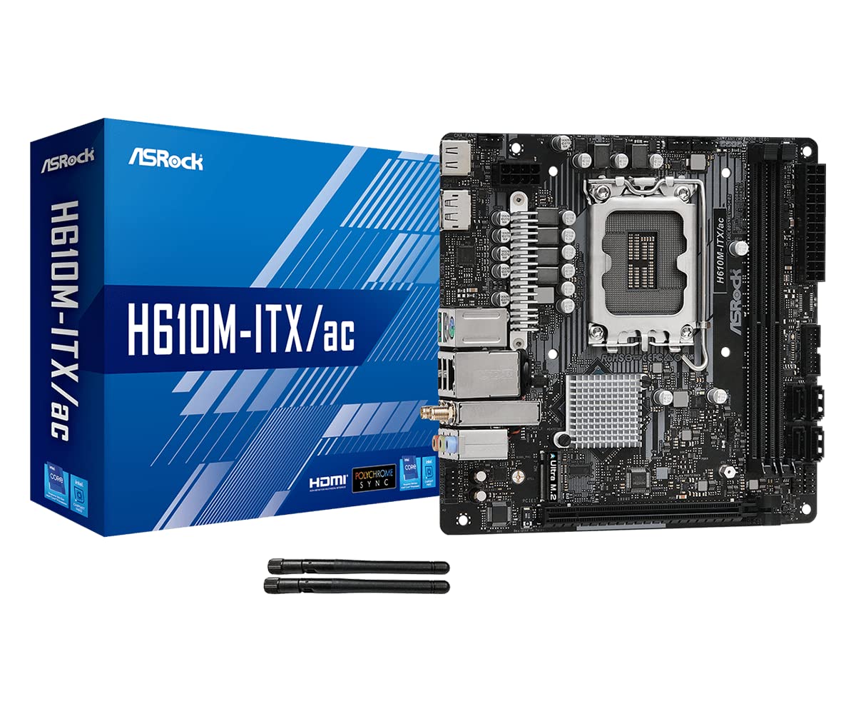 H610M-ITX/AC 1700 SOCKET 2 DDR4